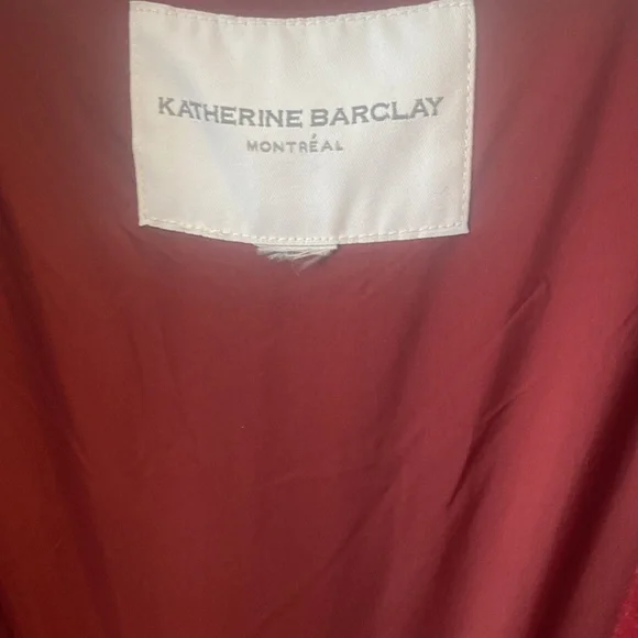 EUC Red Fall/Spring Jacket - Picture 2 of 3